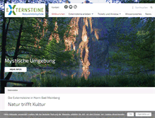 Tablet Screenshot of externsteine-info.de